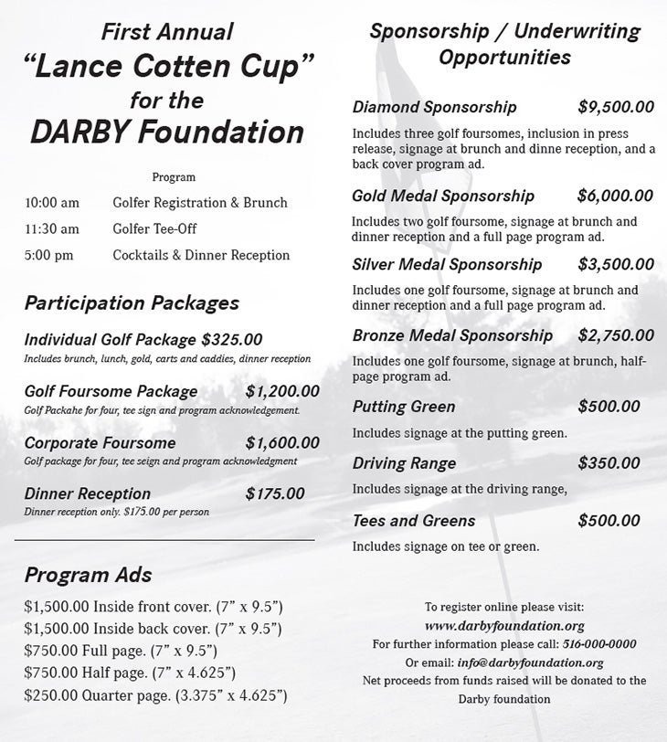 Lance Cotten Cup Event